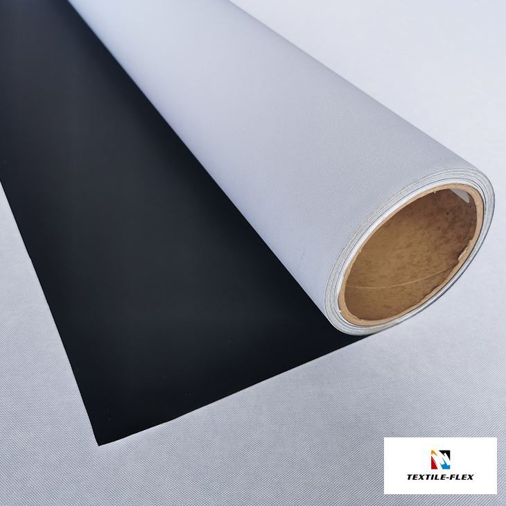 260gsm Black Back Textile Fabric