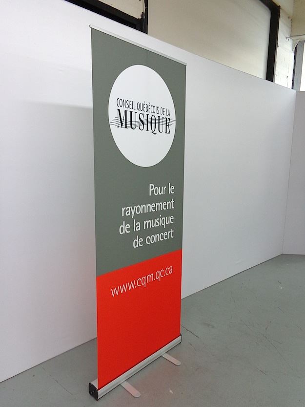 Polyester Greyback Banner vải